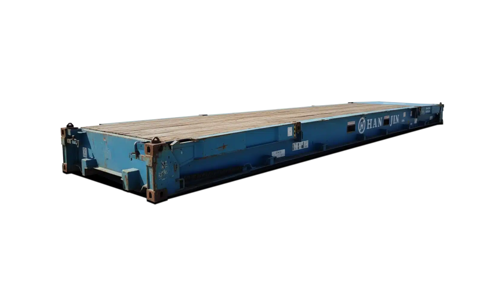 40ft Used Flat Rack Shipping Container for Sale