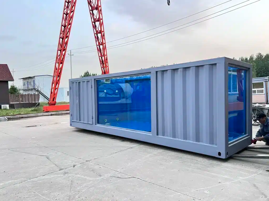 20ft Mobile Foldable Fully Automatic Container Swimming Pool