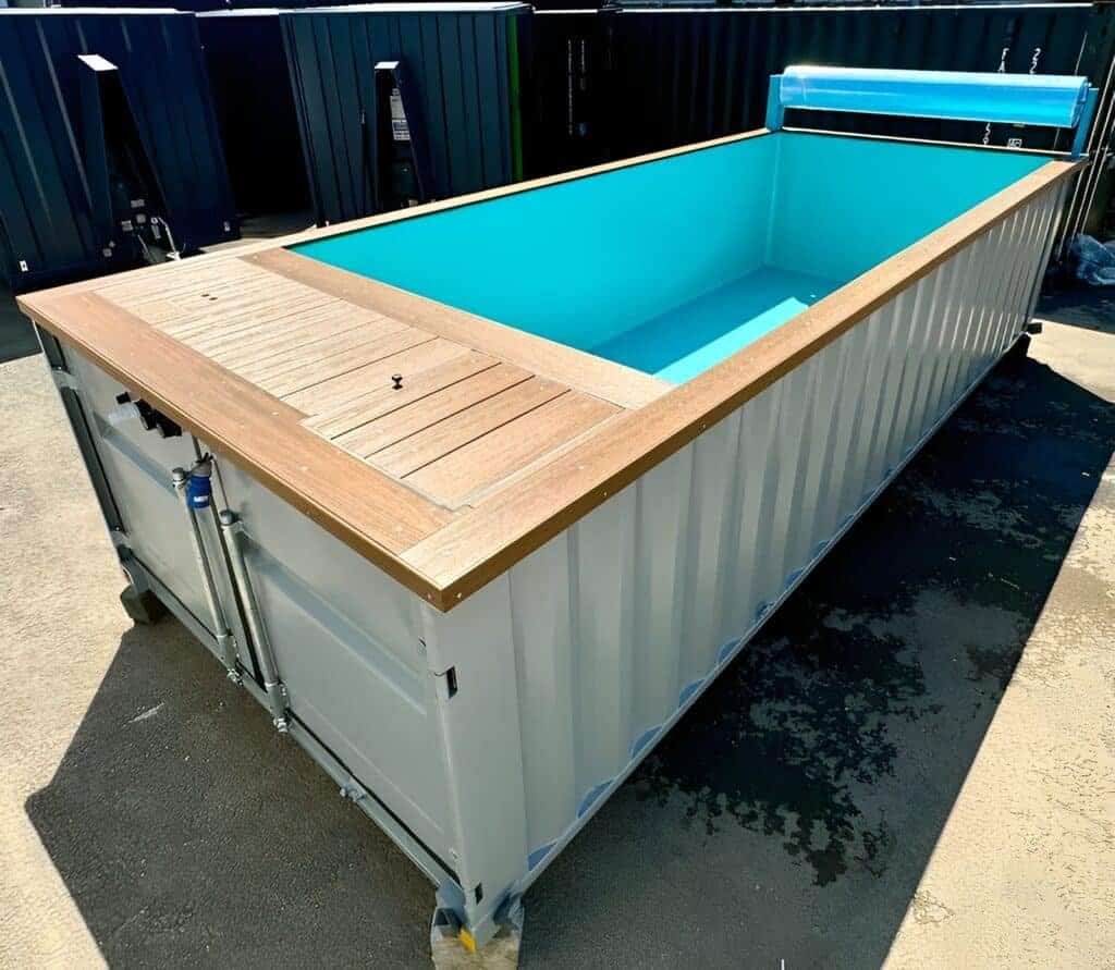 20ft Portable Container Swimming Poo20ft Portable Container Swimming Pool | Caribbean Blue Outdoor Swimming Pooll | Caribbean Blue Outdoor Swimming Pool