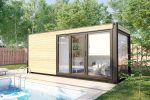 20ft Container Sauna Home
