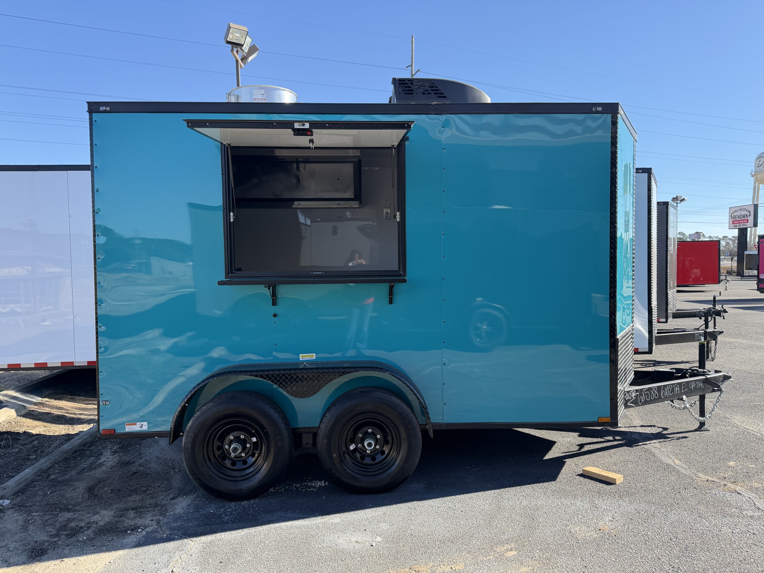 6×12 TA VENDING / FOOD TRAILER – Quality Cargo