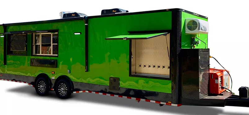 8.5X26 TA CONCESSION TRAILER with Equipment & Bathroom