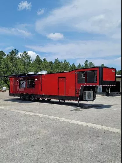 8.5×48 PREMIUM GOOSENECK CONCESSION TRAILER w/ EQUIPMENT – (#RCT-311)
