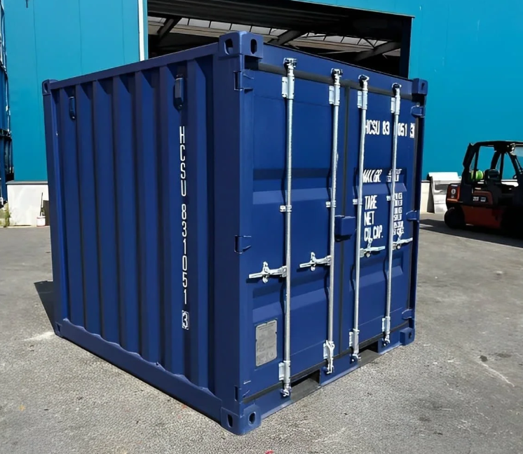10ft Blue One Trip Shipping Container for Sale – ISO Certified