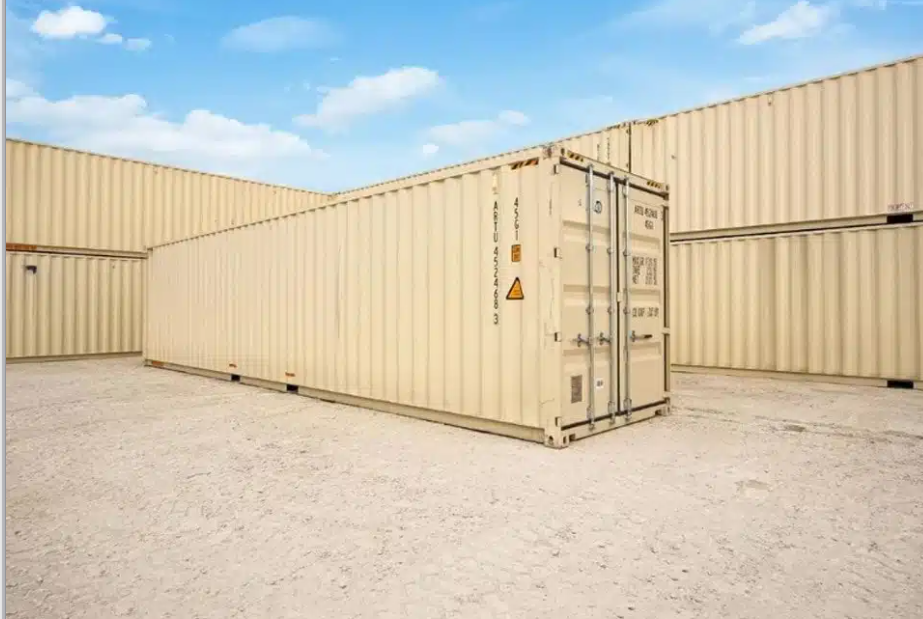 40ft High Cube New One Trip Double Door Steel Shipping Container